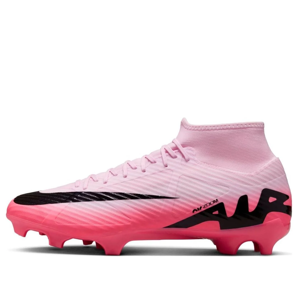 Nike Mercurial Superfly 9 Academy MG Light Pink & Black Soccer Cleats