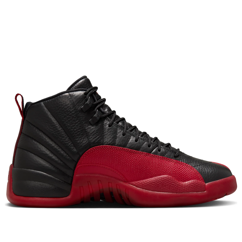 Nike Air Jordan 12 Retro Black & Red Sneakers