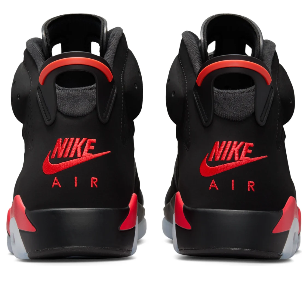 Nike Air Jordan 6 Retro Black & Infrared Sneakers