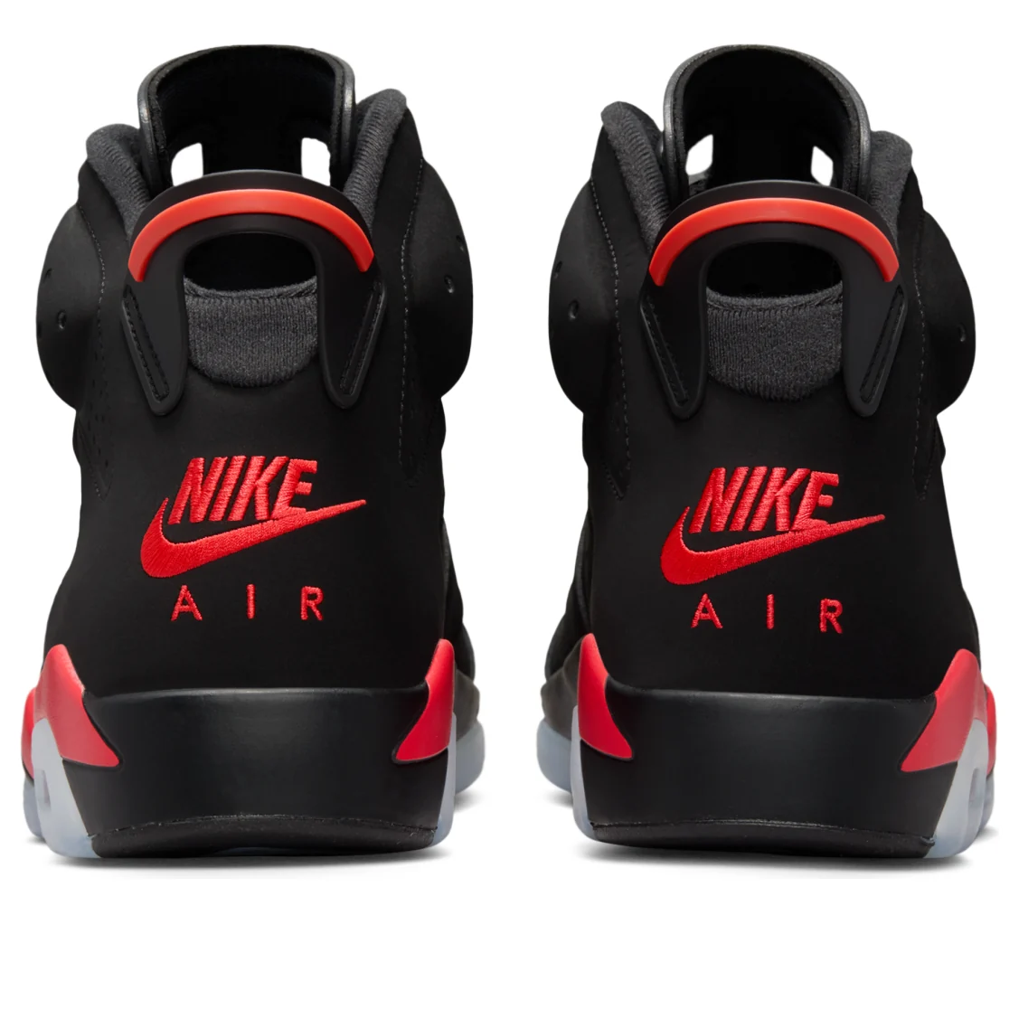 Nike Air Jordan 6 Retro Black & Infrared Sneakers