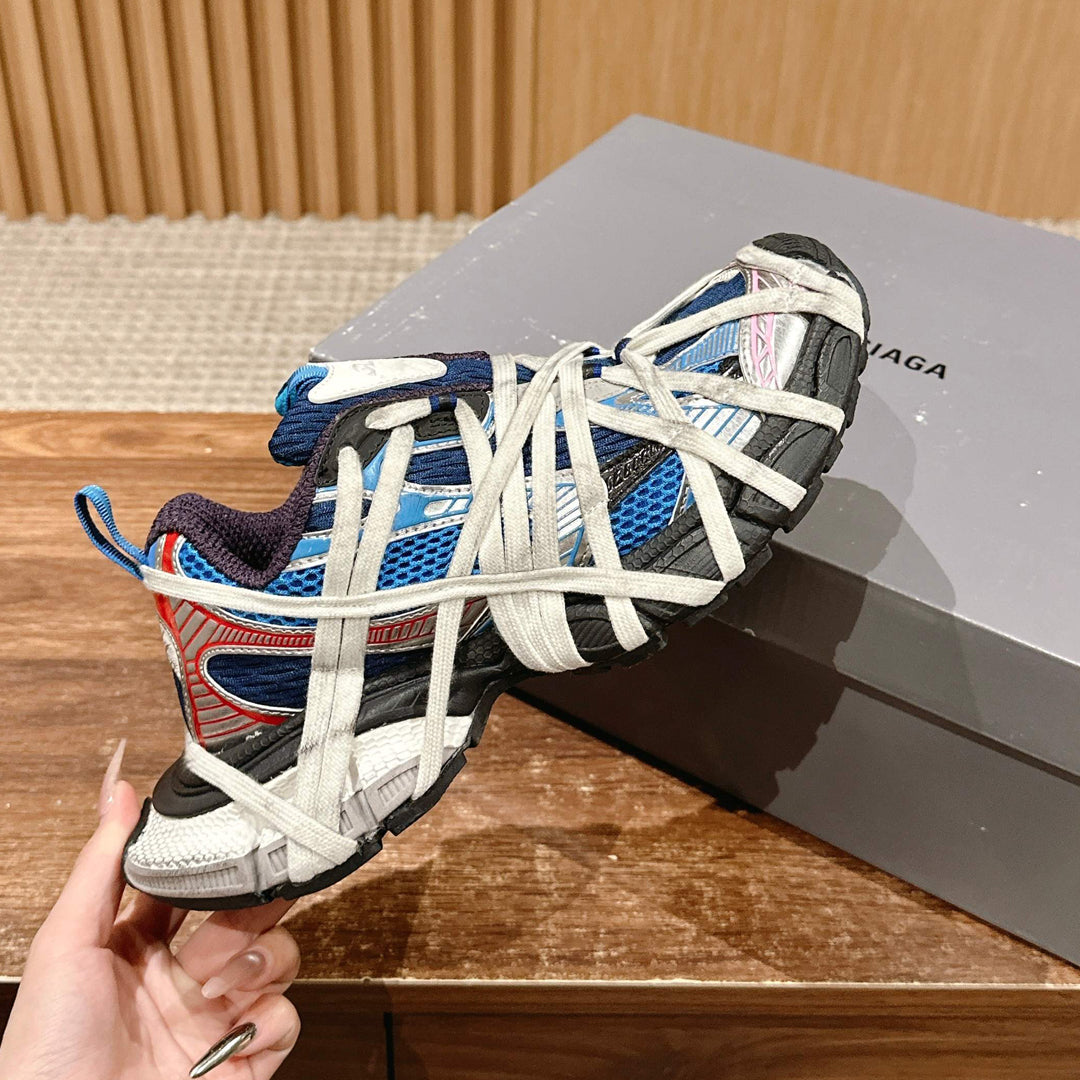 Balenciaga Vintage Couple's Leather Sneakers – Multi-Style | EU 36–45