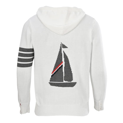 Thom Browne  2026ss Sailboat Hoodie