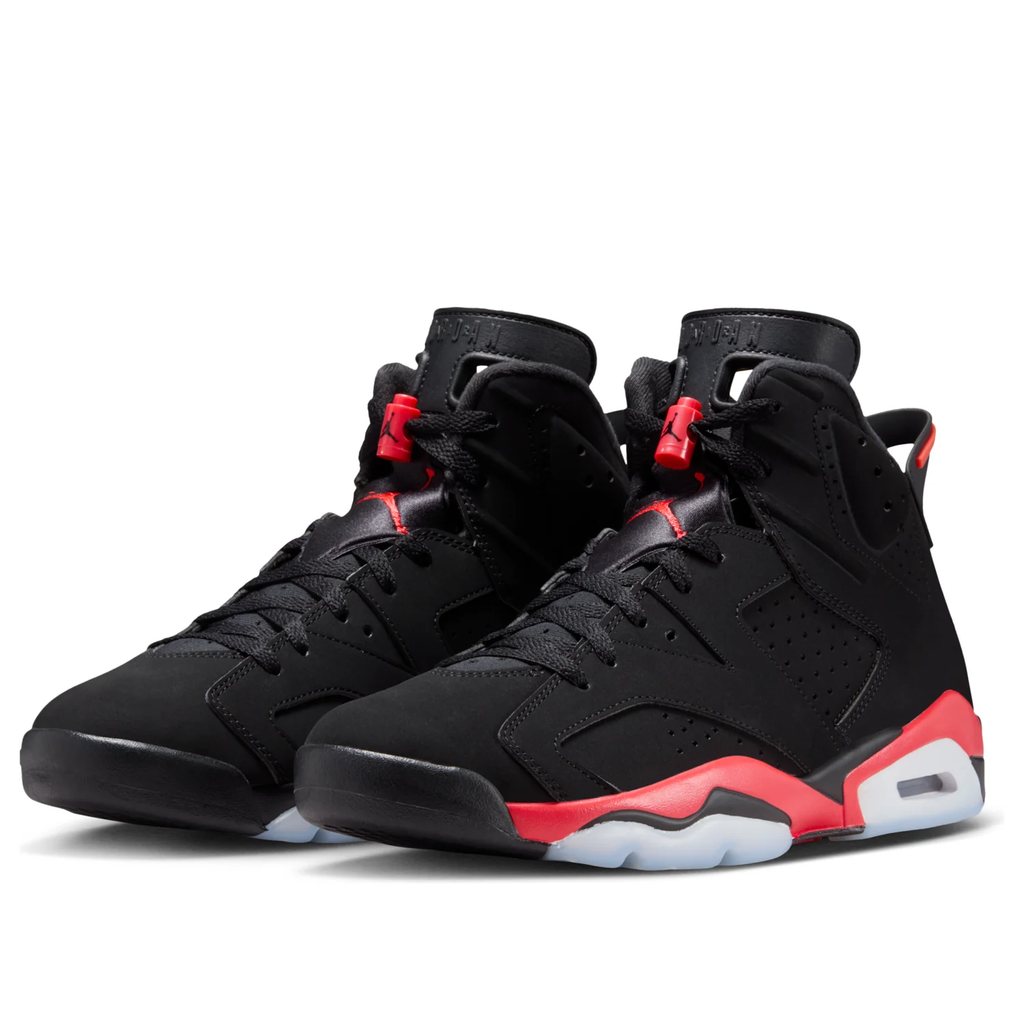 Nike Air Jordan 6 Retro Black & Infrared Sneakers