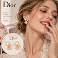DIOR P70 Pearl Heart Earrings - Refined Jewelry