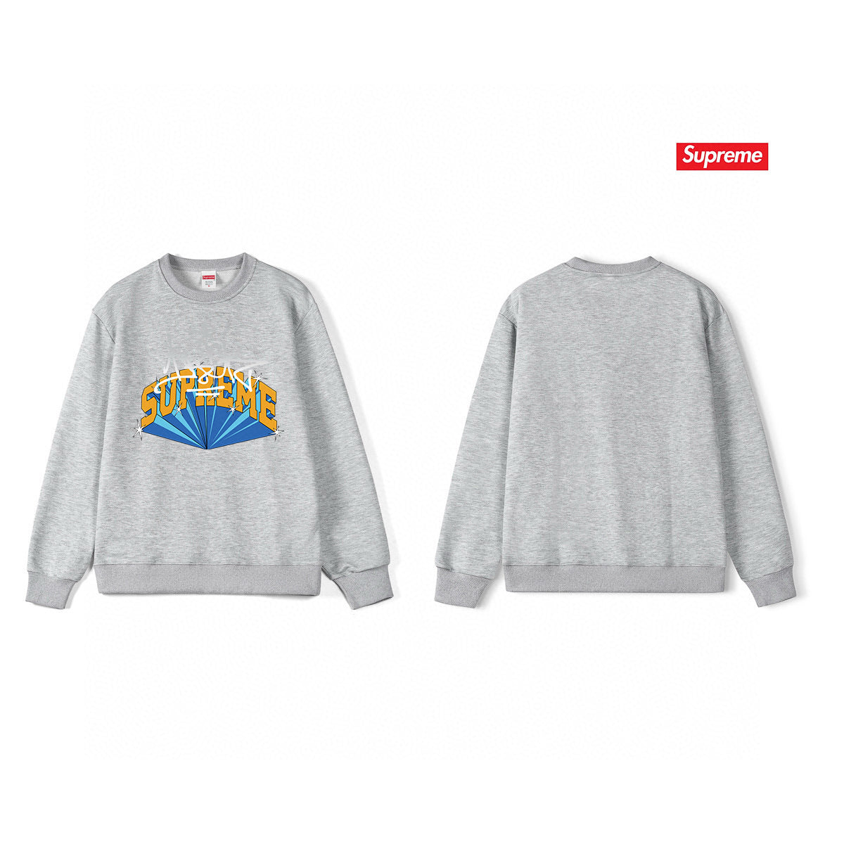 Supreme Unisex Casual Sweatshirt