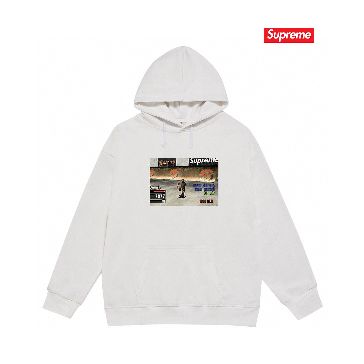 Supreme Unisex Casual Hoodie
