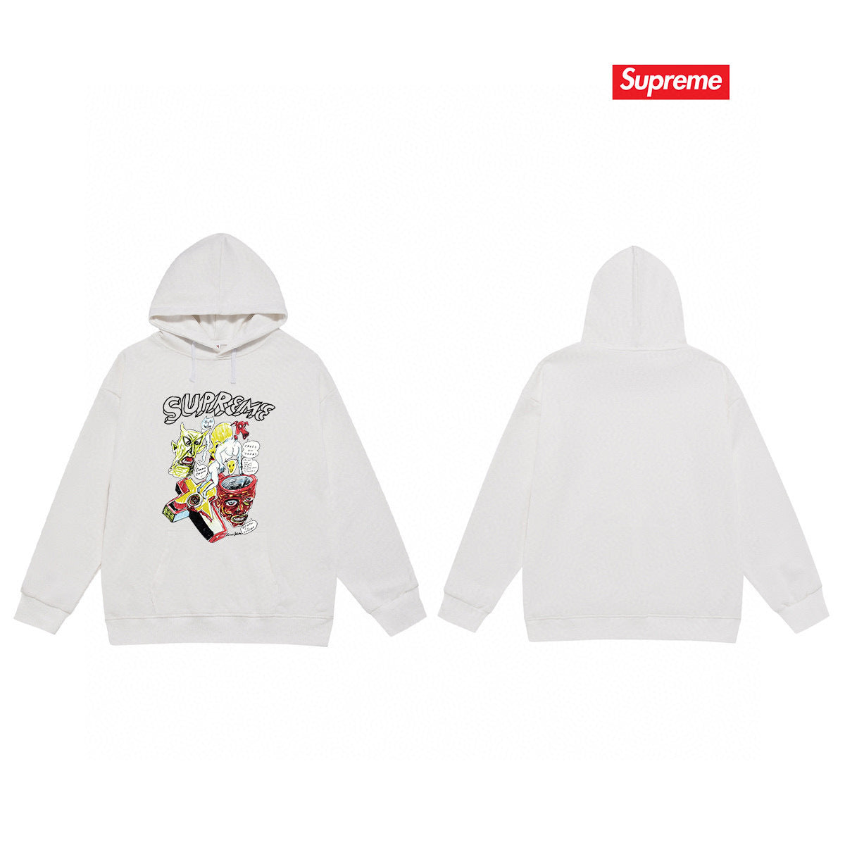 Supreme Unisex Casual Hoodie