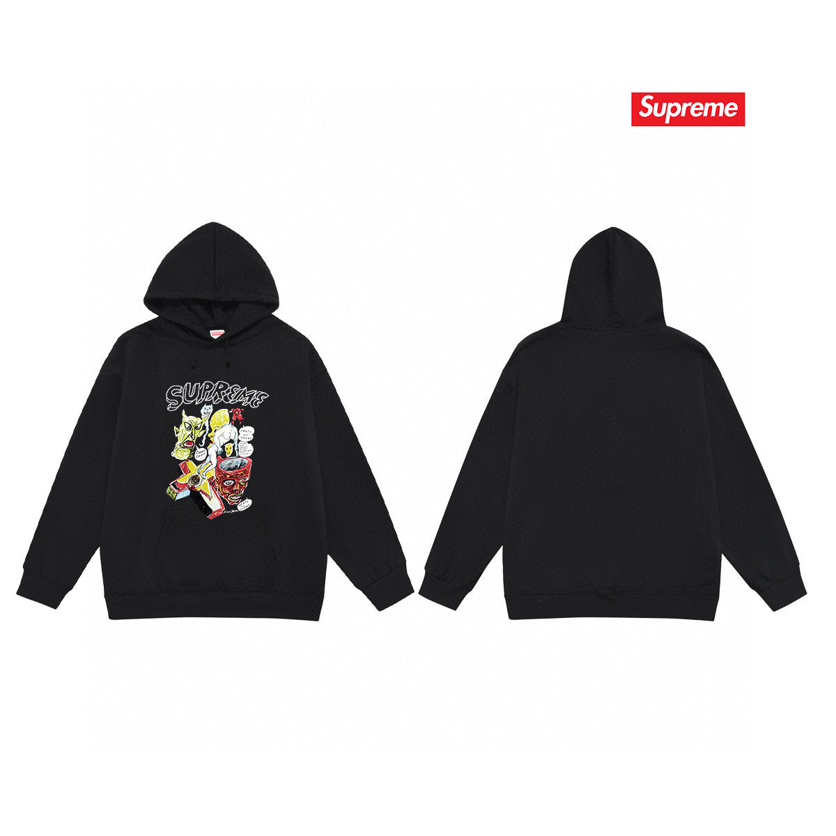 Supreme Unisex Casual Hoodie
