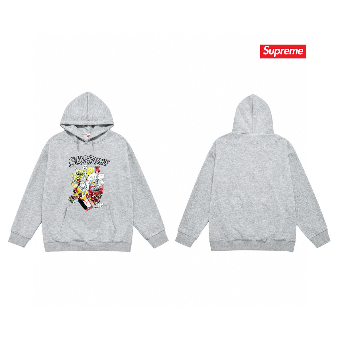 Supreme Unisex Casual Hoodie