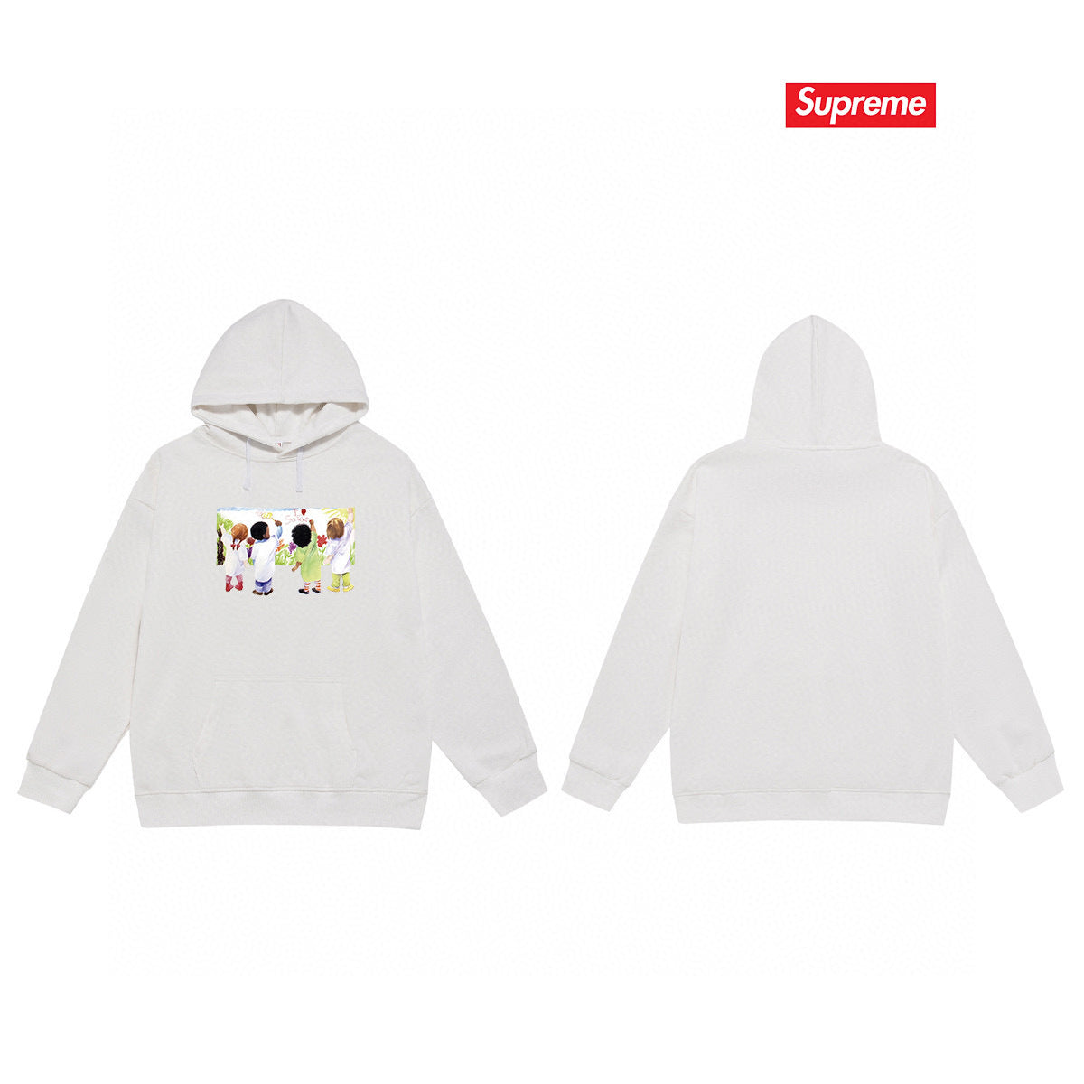 Supreme Unisex Casual Hoodie