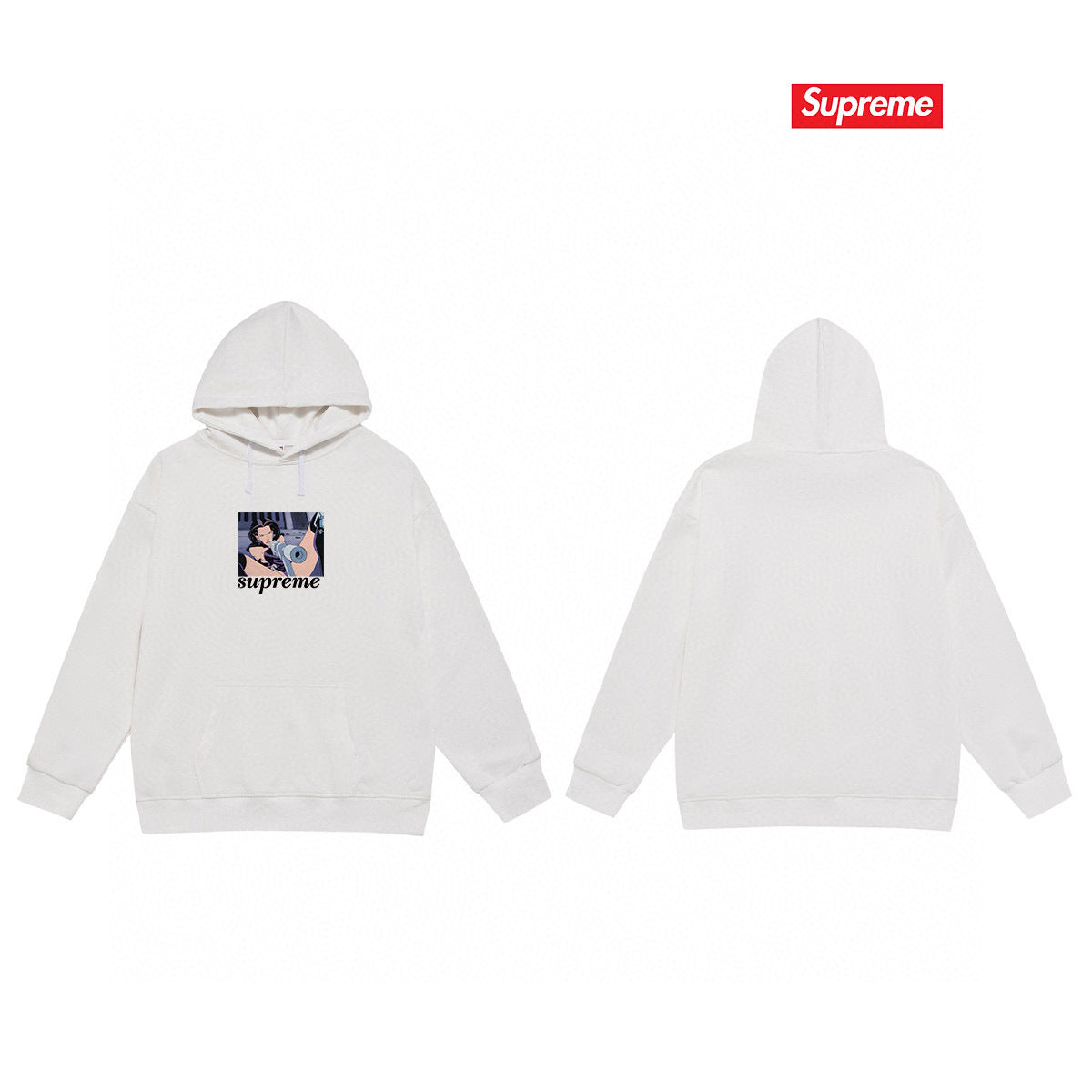Supreme Unisex Casual Hoodie