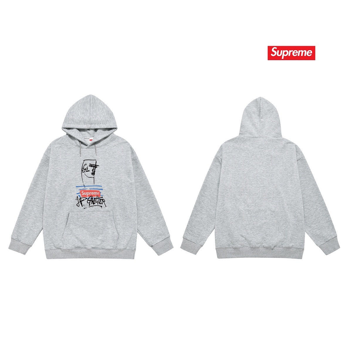 Supreme 2026 SS Unisex Casual Hoodie