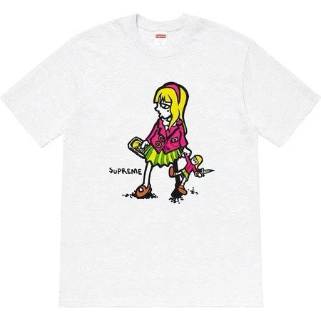 Supreme Loose Fit Casual T-Shirt (Unisex）