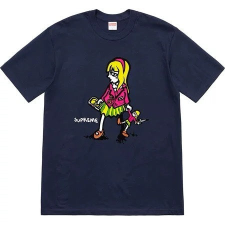 Supreme Loose Fit Casual T-Shirt (Unisex）