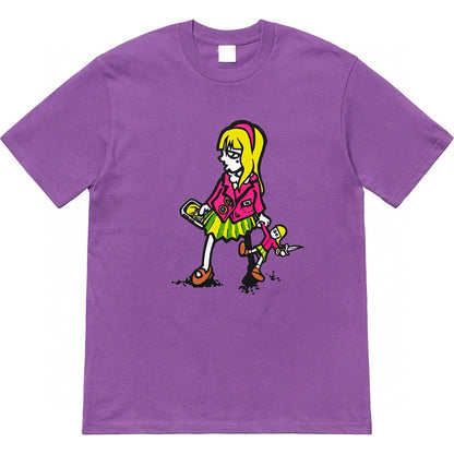 Supreme Loose Fit Casual T-Shirt (Unisex）