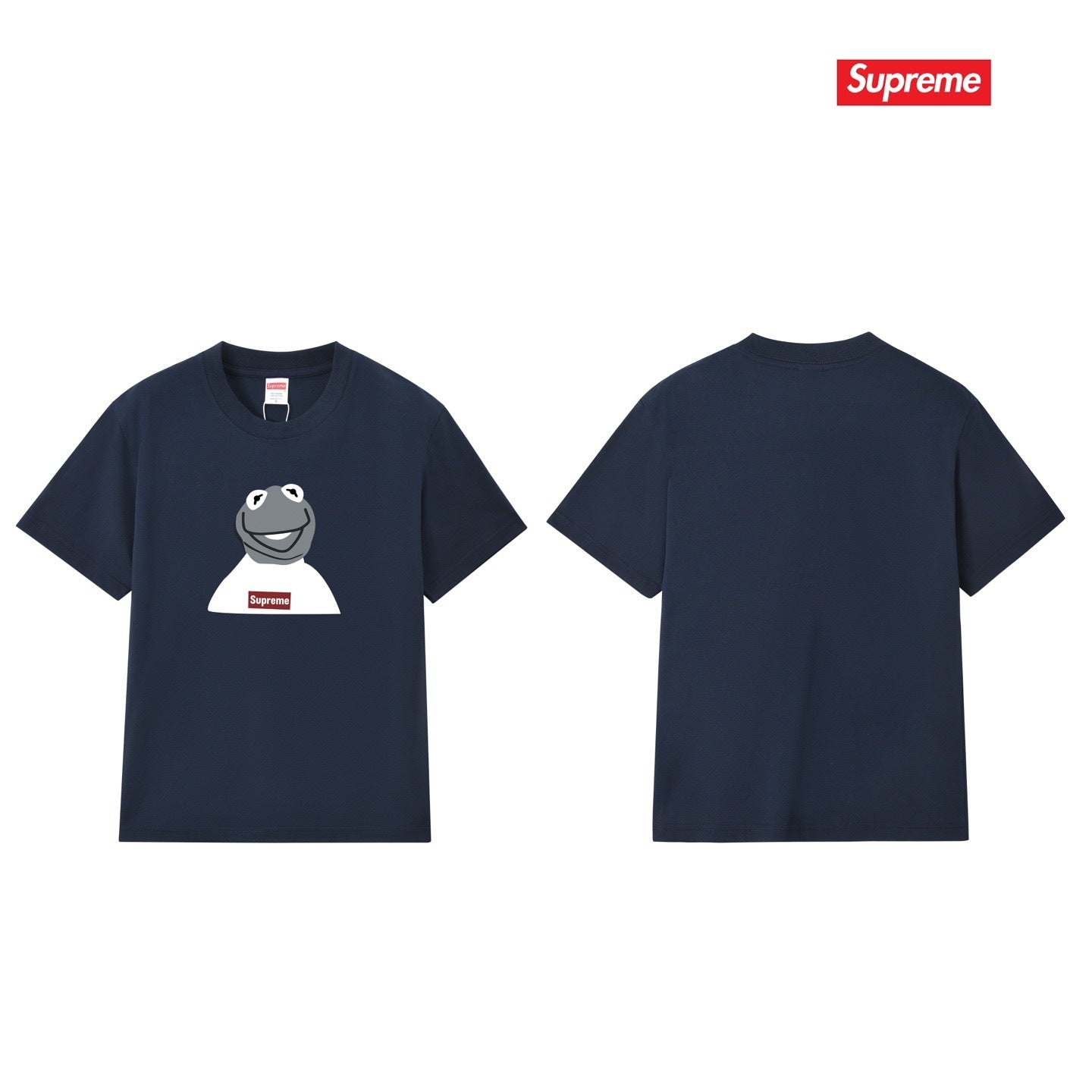 Supreme Logo Casual T-Shirt (Unisex）