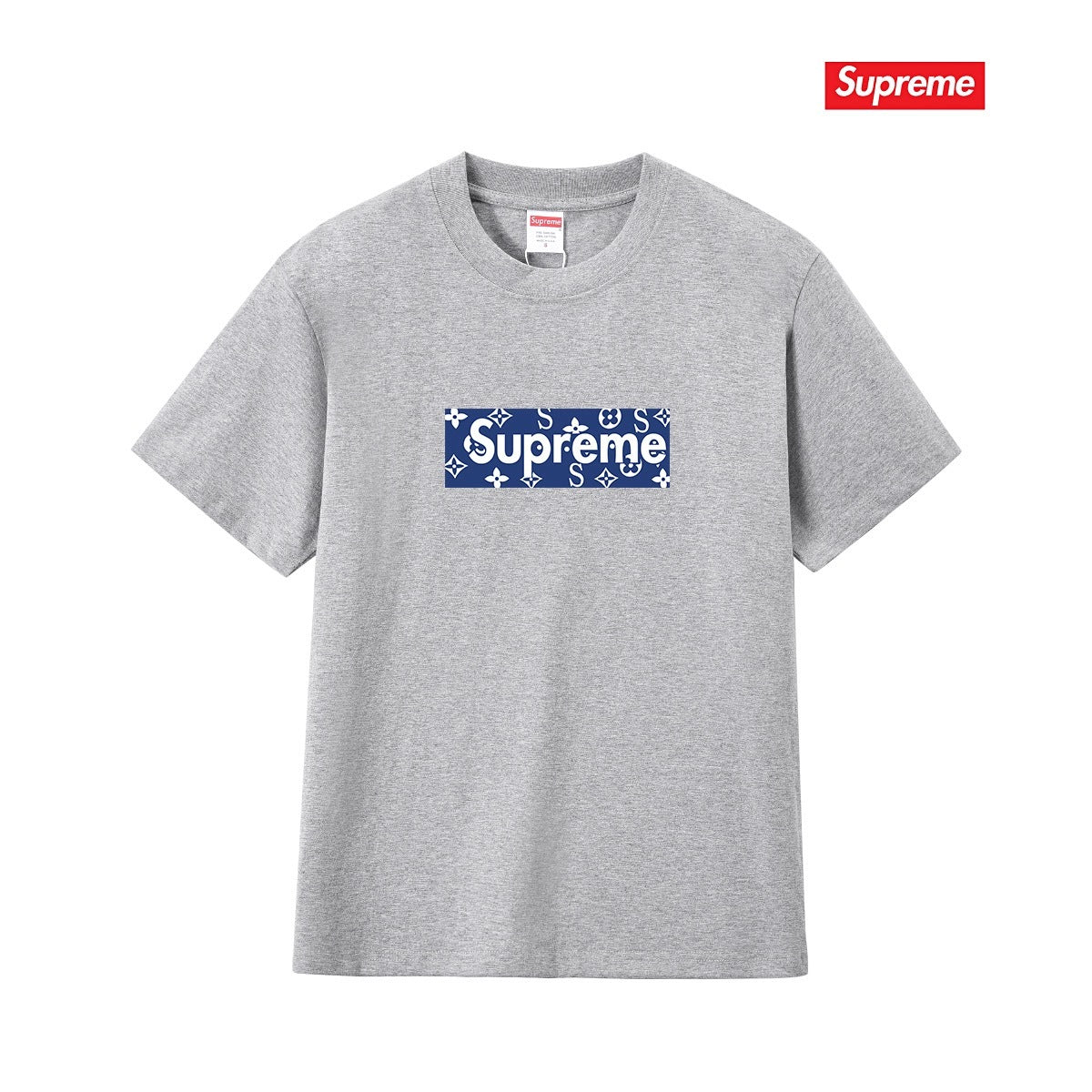 Supreme Logo Casual T-Shirt (Unisex）