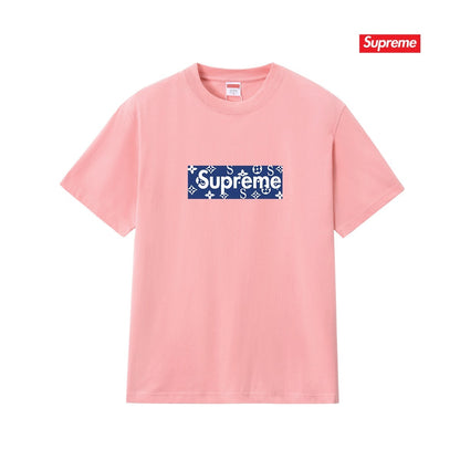 Supreme Logo Casual T-Shirt (Unisex）