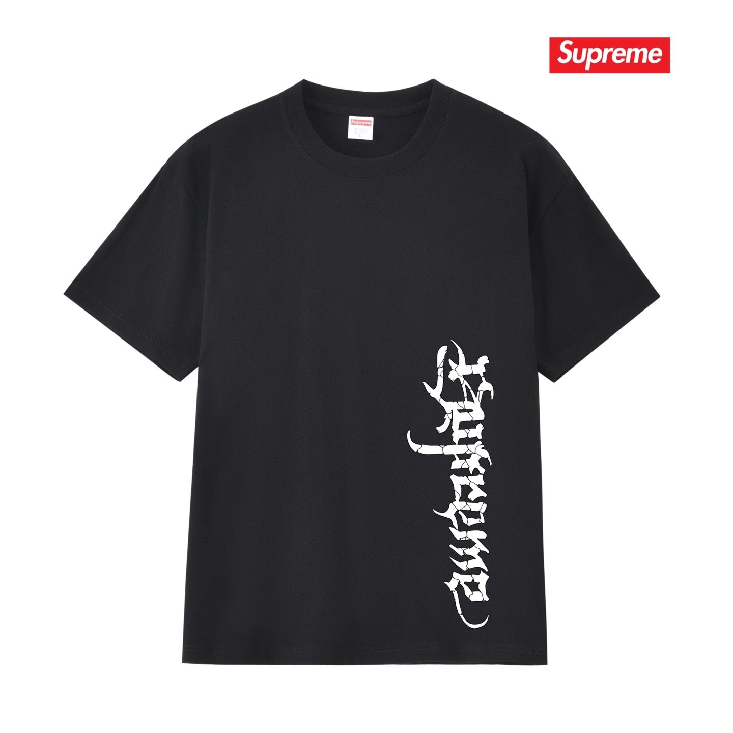 Supreme Logo Casual T-Shirt (Unisex）