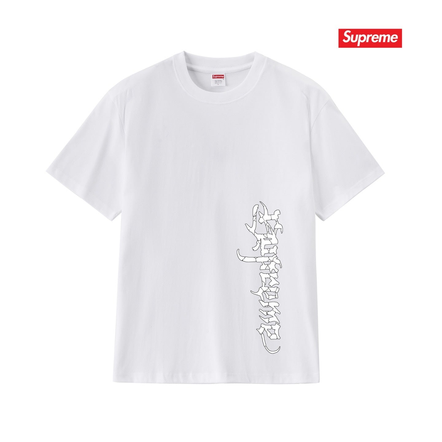 Supreme Logo Casual T-Shirt (Unisex）