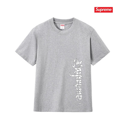 Supreme Logo Casual T-Shirt (Unisex）