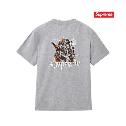 Supreme Logo Casual T-Shirt (Unisex）