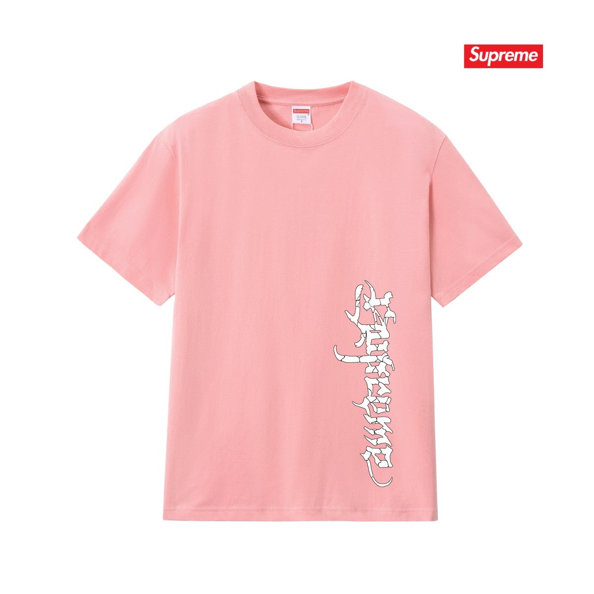 Supreme Logo Casual T-Shirt (Unisex）
