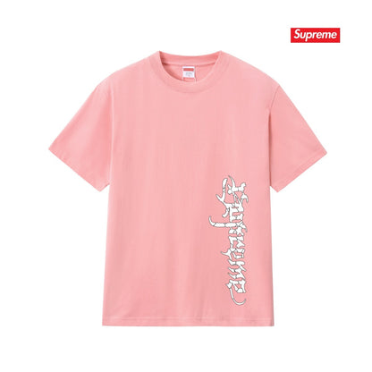 Supreme Logo Casual T-Shirt (Unisex）