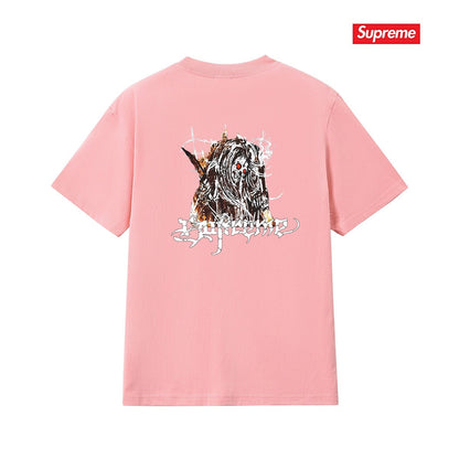 Supreme Logo Casual T-Shirt (Unisex）