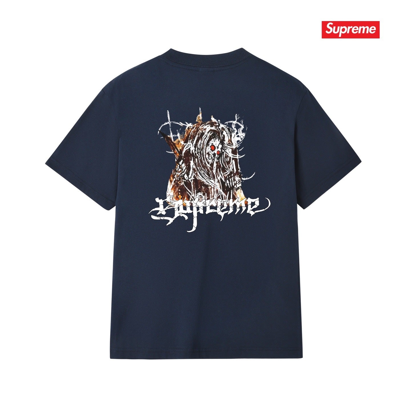 Supreme Logo Casual T-Shirt (Unisex）