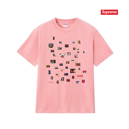 Supreme Logo Casual T-Shirt (Unisex）