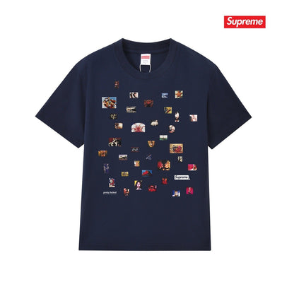 Supreme Logo Casual T-Shirt (Unisex）