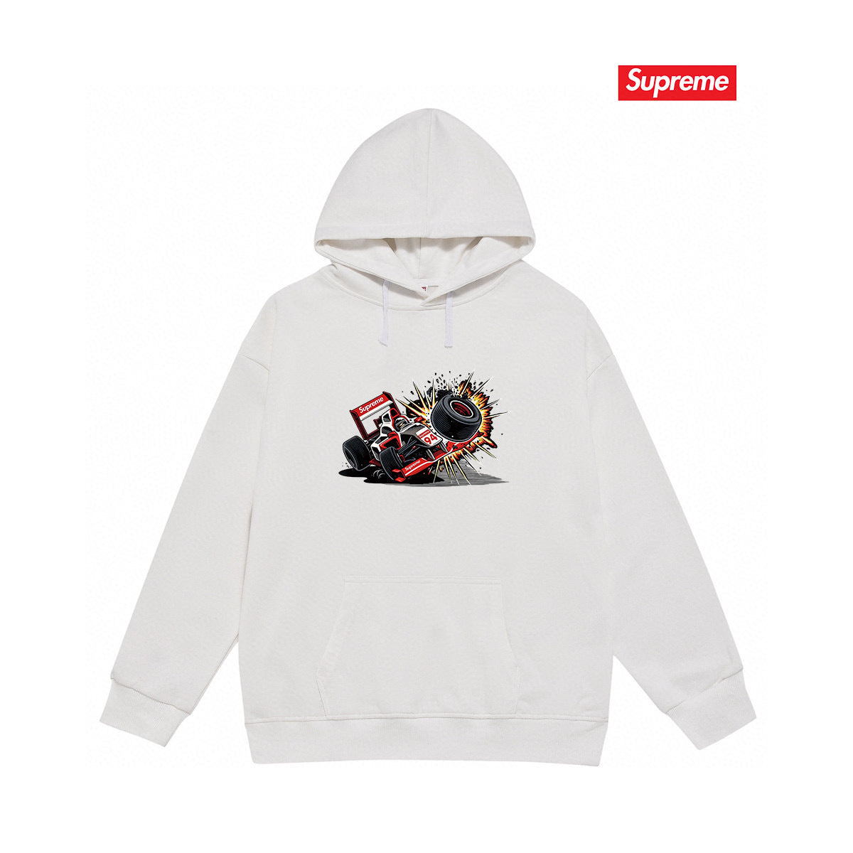 Supreme Unisex Casual Hoodie