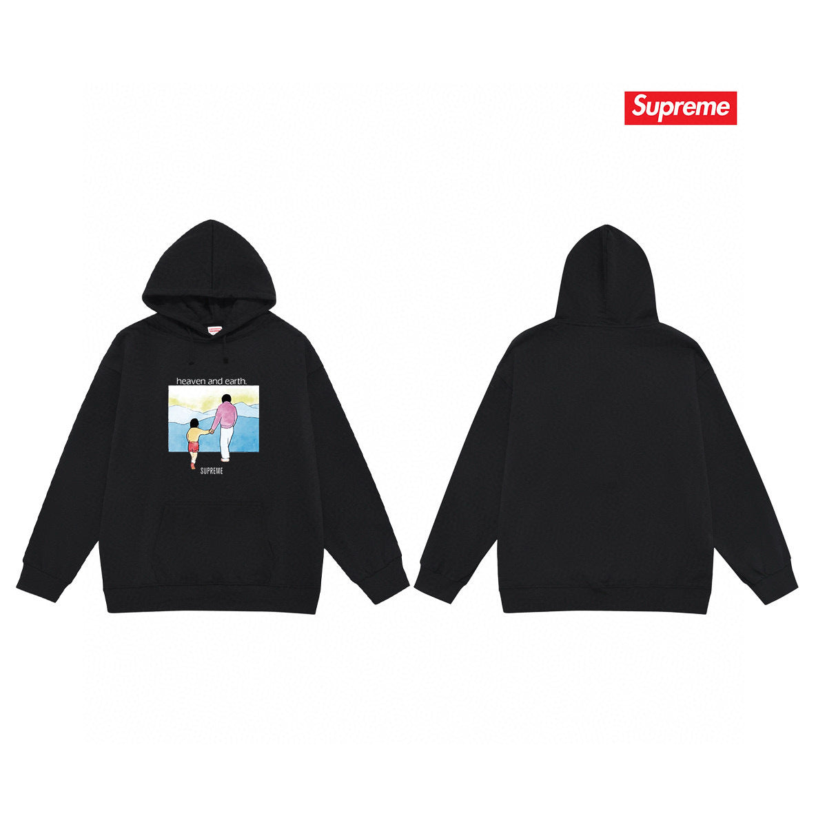 Supreme Unisex Casual Hoodie