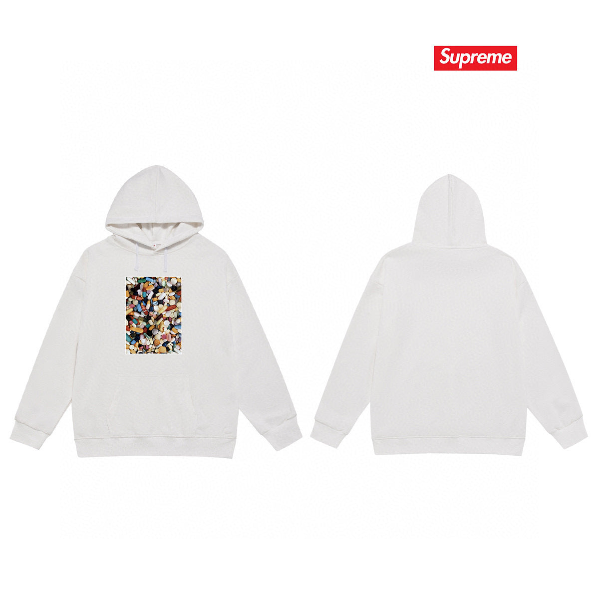 Supreme Unisex Casual Hoodie