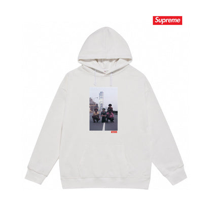 Supreme Unisex Casual Hoodie