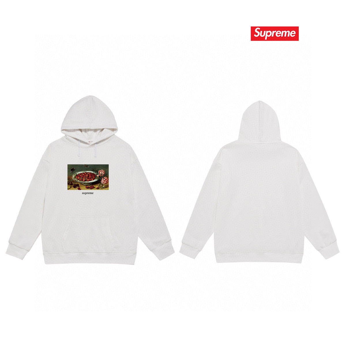 Supreme Unisex Casual Hoodie
