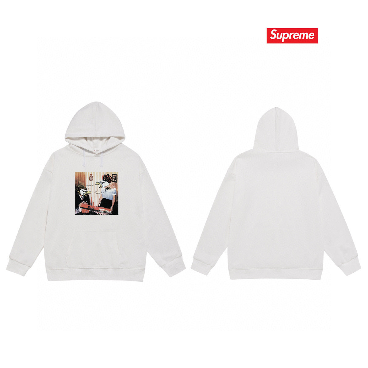 Supreme Unisex Casual Hoodie