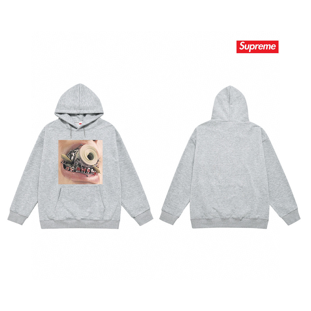 Supreme Unisex Casual Hoodie