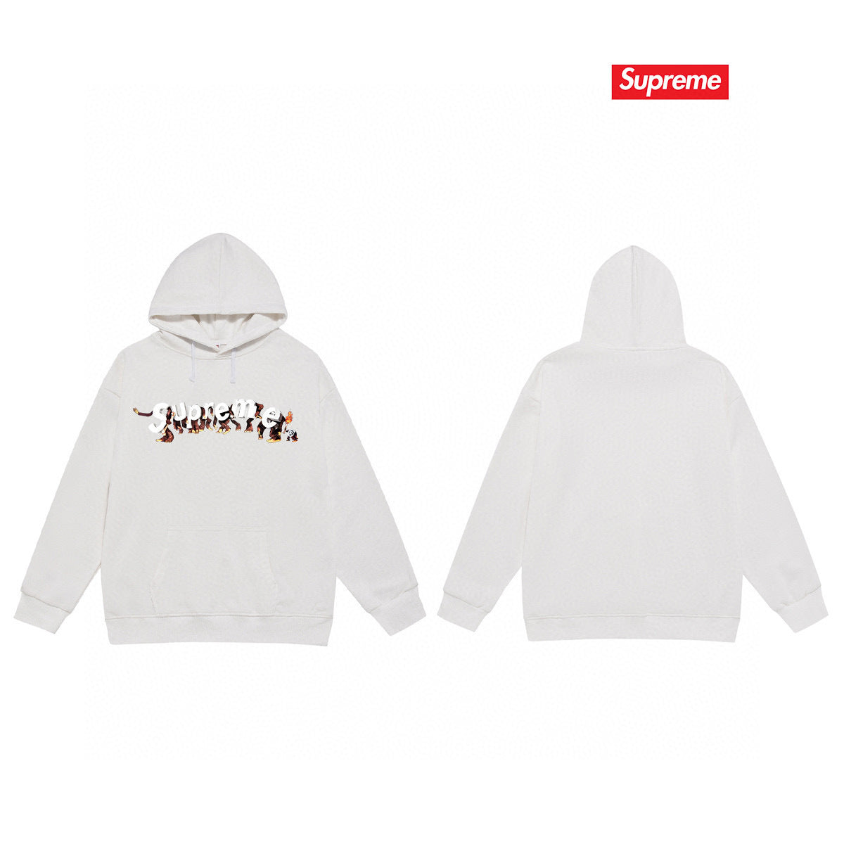 Supreme Unisex Casual Hoodie