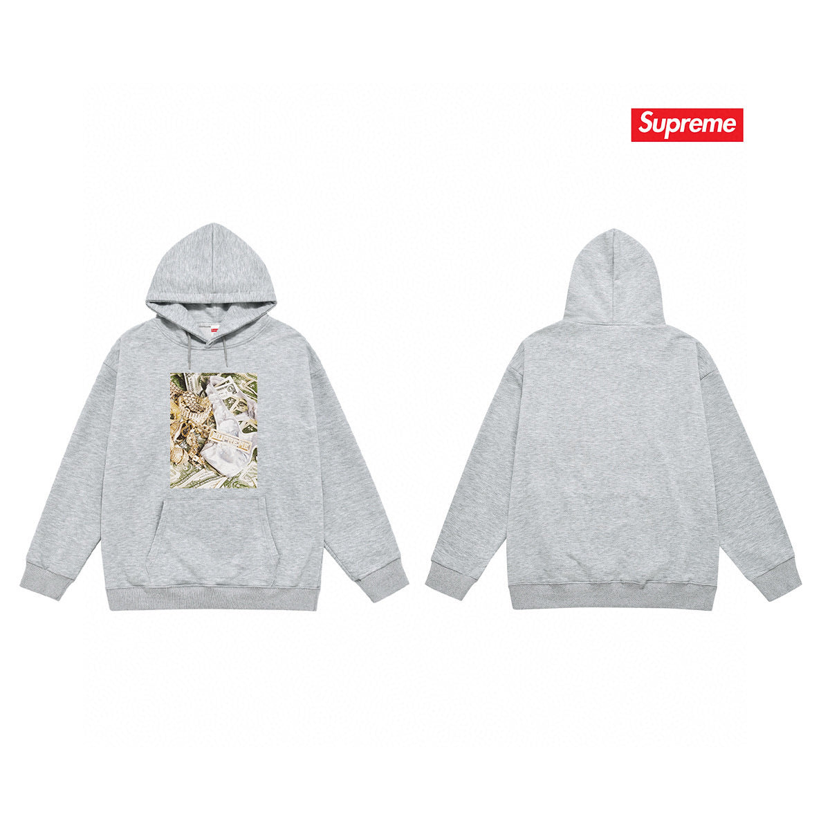 Supreme Unisex Casual Hoodie