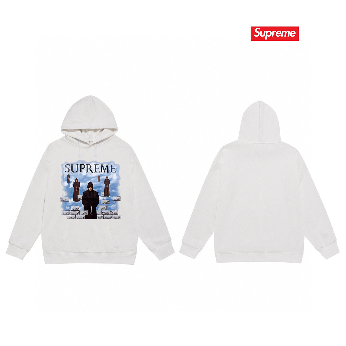 Supreme Unisex Casual Hoodie