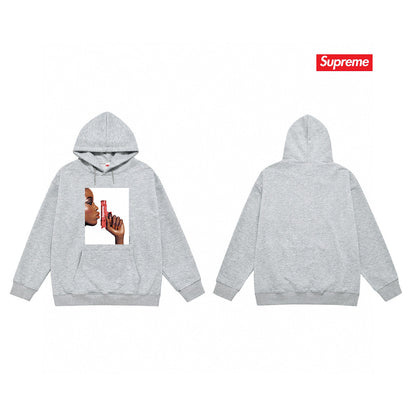 Supreme Unisex Casual Hoodie