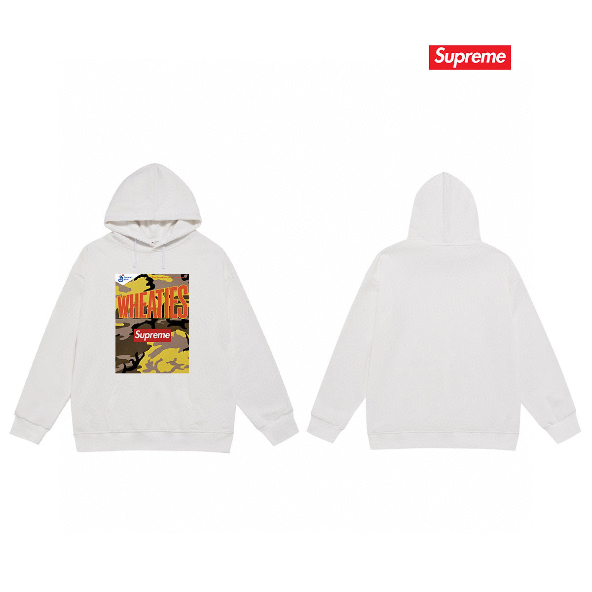 Supreme Unisex Casual Hoodie