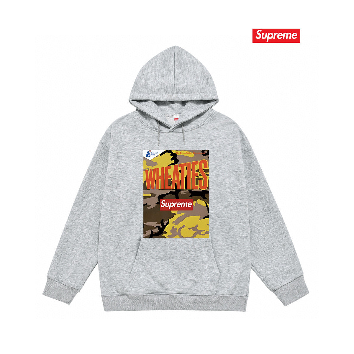 Supreme Unisex Casual Hoodie