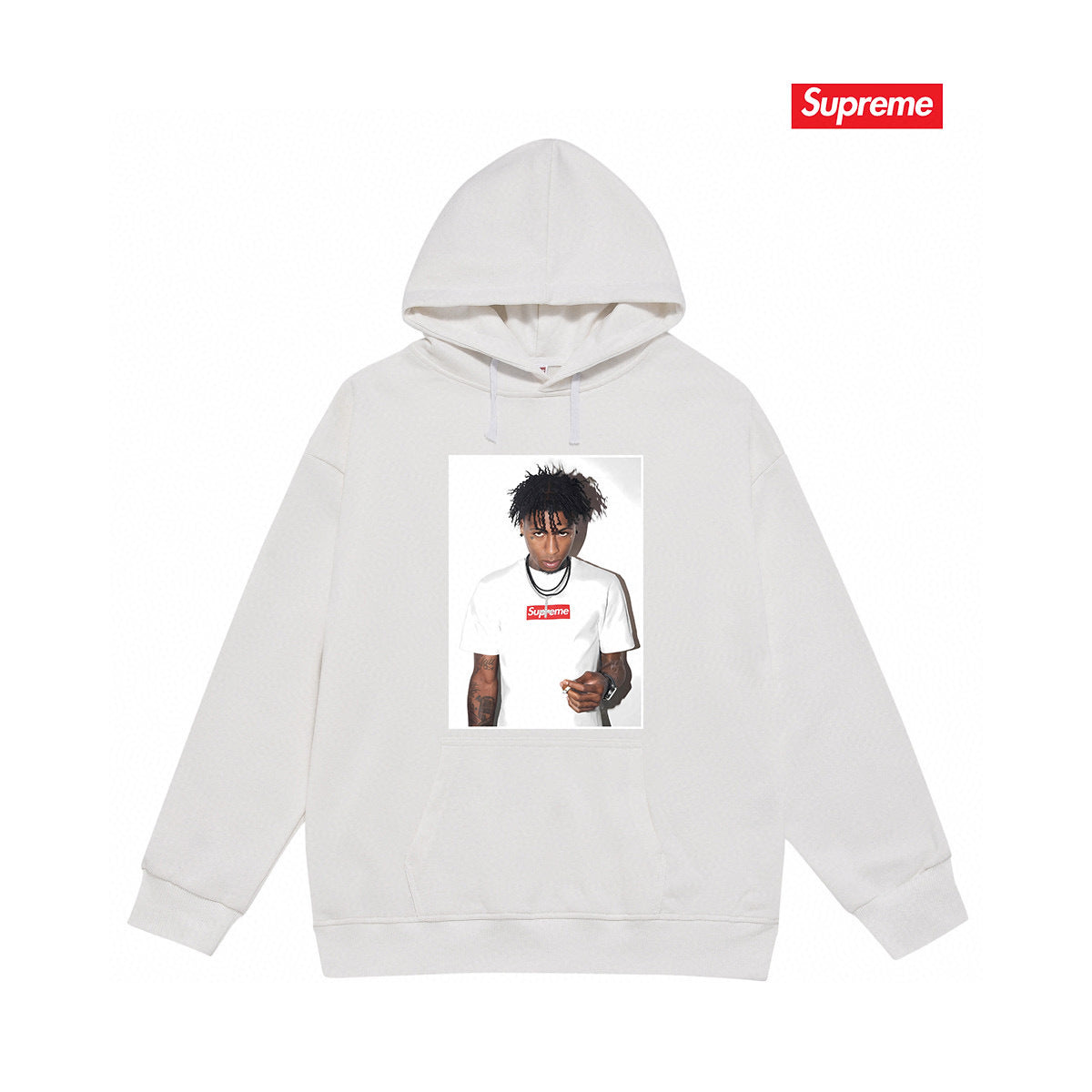 Supreme Unisex Casual Hoodie