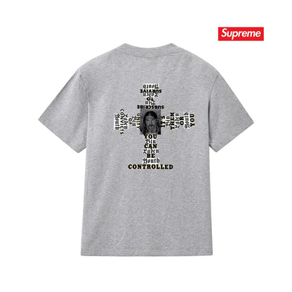 Supreme Loose Fit Casual T-Shirt (Unisex）