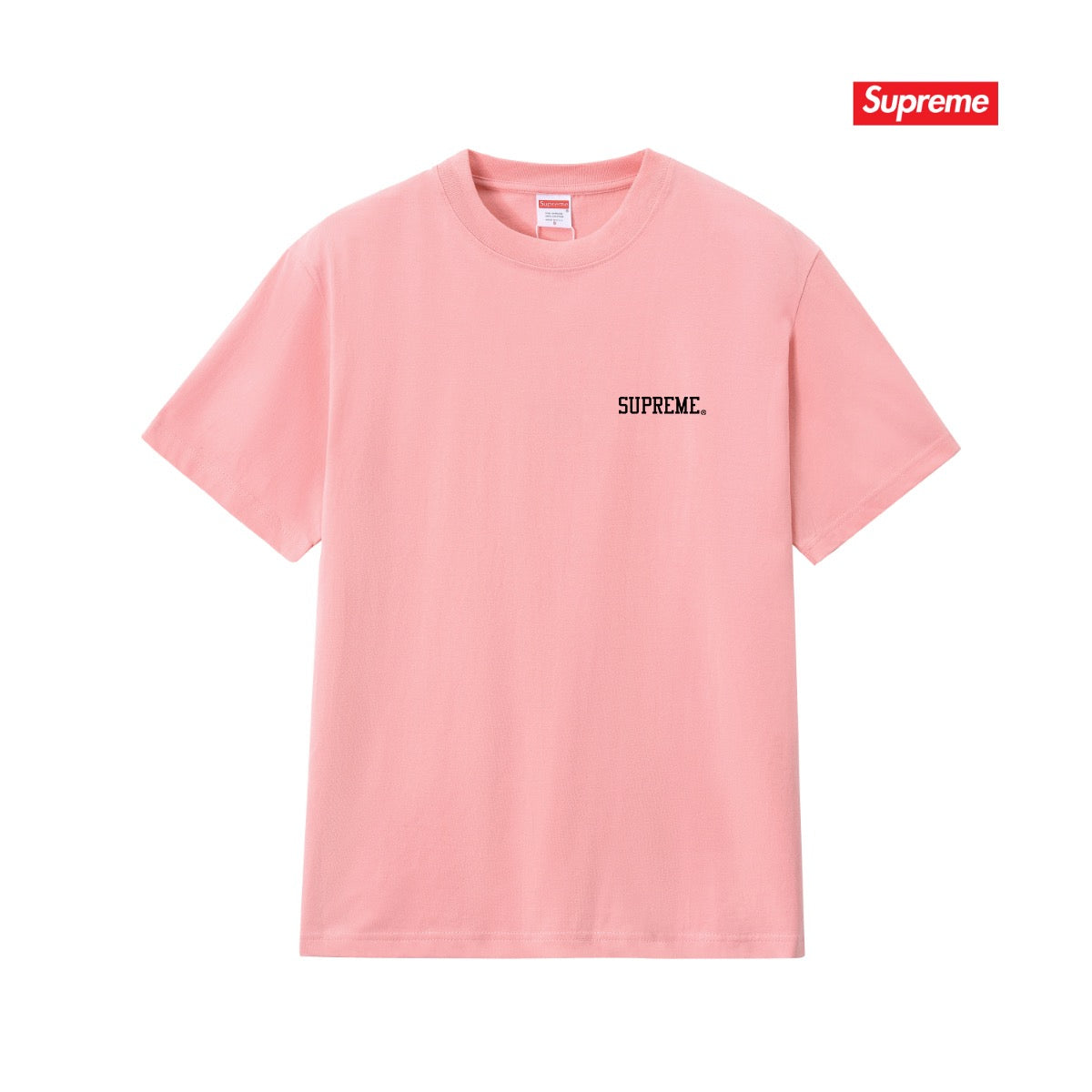 Supreme Loose Fit Casual T-Shirt (Unisex）