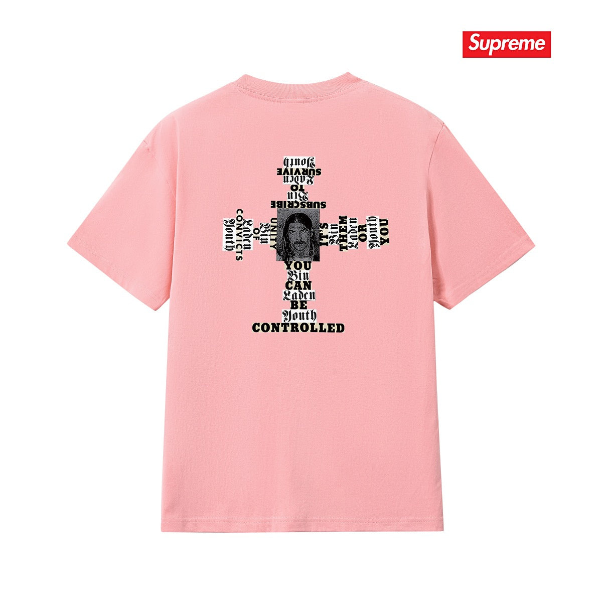 Supreme Loose Fit Casual T-Shirt (Unisex）