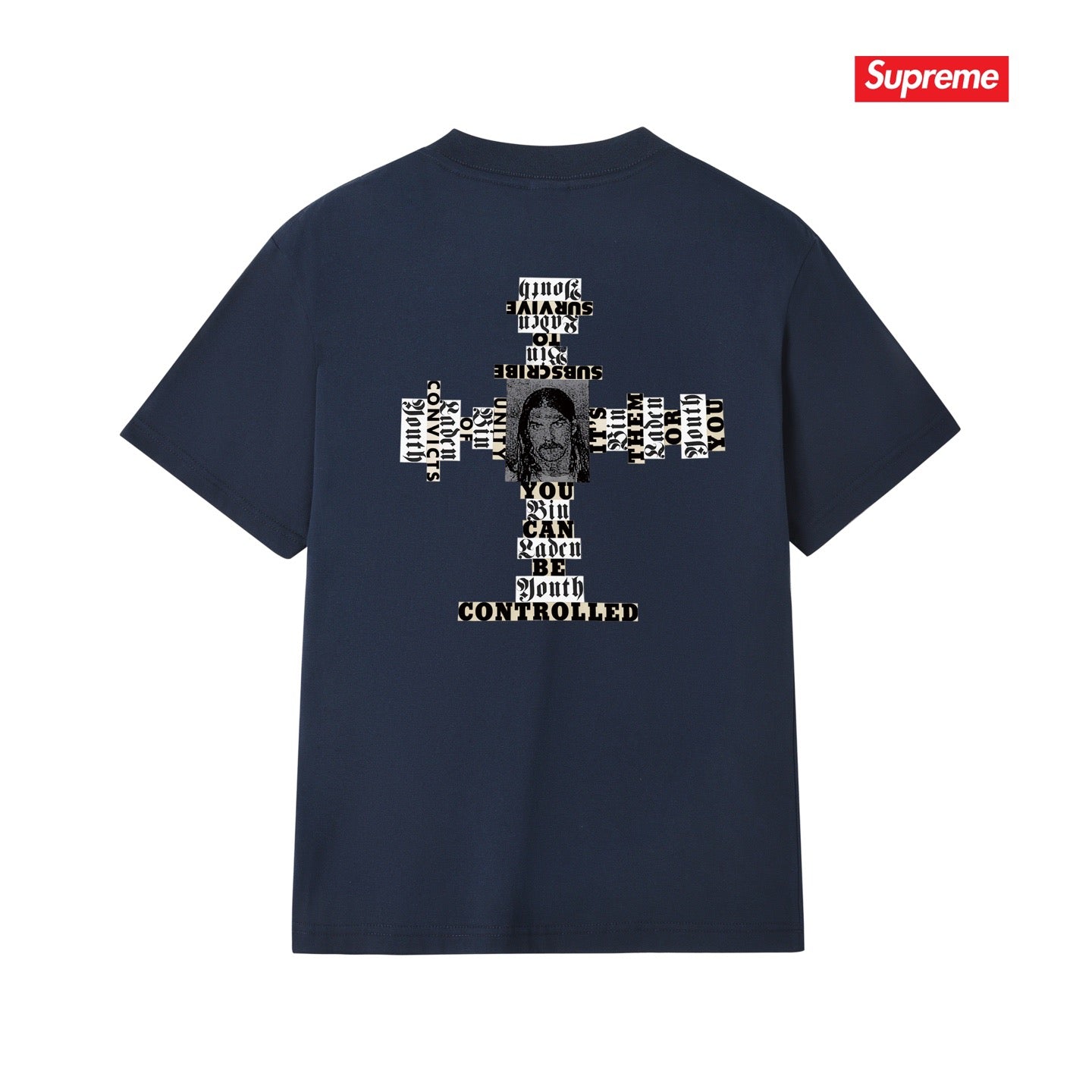 Supreme Loose Fit Casual T-Shirt (Unisex）